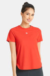 Amante Moisture Wicking Relaxed Top - Molten Lava — thumbnail 1