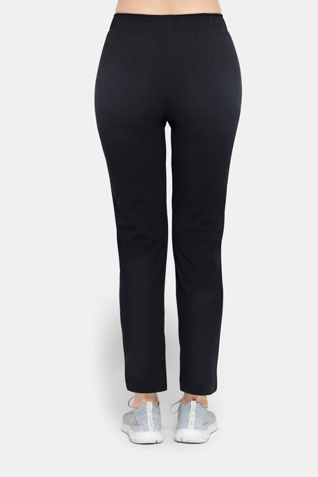 Amante Relaxed Track Pants - Black — image 2