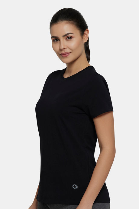 Amante Super Soft Relaxed Top - Black — image 3