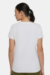 Amante Super Soft Relaxed Top - White — thumbnail 2