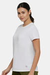 Amante Super Soft Relaxed Top - White — thumbnail 3
