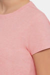 Amante Relaxed Top - Peach Blossom Marl — thumbnail 4