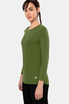 Amante Cotton Relaxed Top - Cypress — thumbnail 2