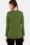 Amante Cotton Relaxed Top - Cypress — thumbnail 3