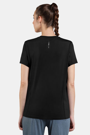 Amante Quick Dry Relaxed Top - Black — image 3