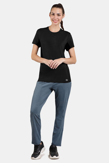 Amante Quick Dry Relaxed Top - Black — image 4