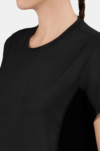Amante Quick Dry Relaxed Top - Black — image 5