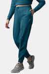 Amante Mid Rise Cotton Joggers - Corsair — thumbnail 2