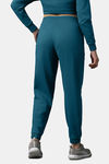 Amante Mid Rise Cotton Joggers - Corsair — thumbnail 3