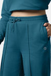 Amante Mid Rise Cotton Joggers - Corsair — thumbnail 4