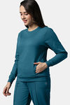 Amante Cotton Sweatshirt - Corsair — thumbnail 2