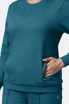 Amante Cotton Sweatshirt - Corsair — thumbnail 4