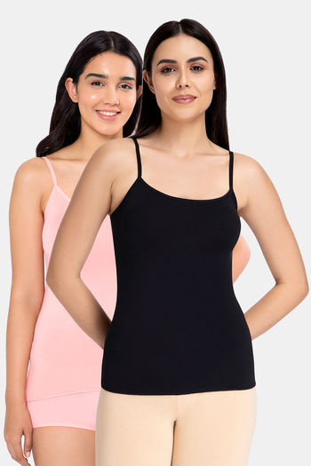 Buy Lavos Bamboo Cotton Camisole - White at Rs.329 online