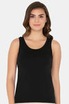 Amante Cotton Vest - Black — thumbnail 1