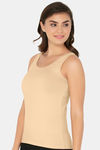 Amante Cotton Vest - Nude — thumbnail 2