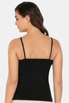 Amante Cotton Camisole - Black — thumbnail 3