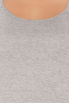 Amante Cotton Camisole - L GREY MELANGE — thumbnail 4