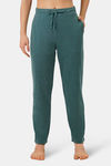 Amante Knit Cotton Blend Pyjama - Olive — thumbnail 1