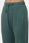 Amante Knit Cotton Blend Pyjama - Olive — thumbnail 4