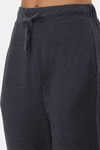 Amante Knit Cotton Blend Capri - Charcoal — thumbnail 4