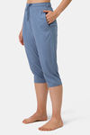 Amante Knit Cotton Blend Capri - Tempest — thumbnail 2