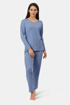 Amante Knit Cotton Blend Top - Tempest — thumbnail 5