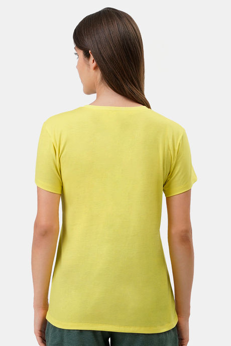 Amante Knit Cotton Blend Top - Limelight — image 2