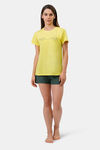 Amante Knit Cotton Blend Top - Limelight — thumbnail 4