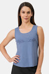 Amante Knit Cotton Blend Top - Tempest — thumbnail 1