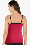 Amante Cotton Camisole - Cerise — thumbnail 3