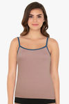 Amante Cotton Camisole - Mink — thumbnail 1