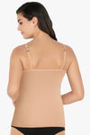 Amante Cotton Camisole - Sandalwood — thumbnail 3