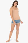 Amante Cotton Camisole - Sandalwood — thumbnail 4