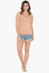 Amante Cotton Camisole - Sesame — thumbnail 4