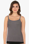 Amante Cotton Camisole - Steel Grey — thumbnail 1