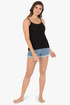 Amante Modal Camisole - Black — thumbnail 4
