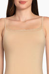 Amante Cotton Elastane Camisole - Hazelnut — thumbnail 4