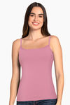 Amante Cotton Elastane Camisole - Wildrose — thumbnail 1