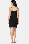 Amante Rayon Elastane Chemise - Black — thumbnail 3