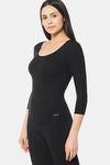 Amante Viscose Top - Black — thumbnail 2