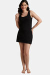 Amante Cotton Elastane Camisole - Black — thumbnail 5