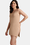 Amante Cotton Elastane Camisole - Hazelnut — thumbnail 2