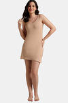 Amante Cotton Elastane Camisole - Hazelnut — thumbnail 5