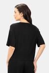 Amante Unwind Crop Top - Black — thumbnail 3