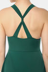 Amante Nylon Elastane Swimdress With Inbuilt Shorts - Mangrove — thumbnail 5