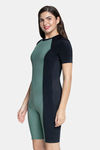 Amante Bodysuit With Removable Pads - Olive Nero — thumbnail 2