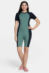 Amante Bodysuit With Removable Pads - Olive Nero — thumbnail 5
