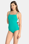 Amante Nylon Slip-On Malliot - Tropical Leaf — thumbnail 2