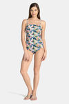 Amante Nylon Slip-On Swimsuit - Tropical Print — thumbnail 5