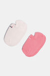 Amante Cotton Blend Socks (Pack of 2) - Sepia Rose Apricot — thumbnail 8